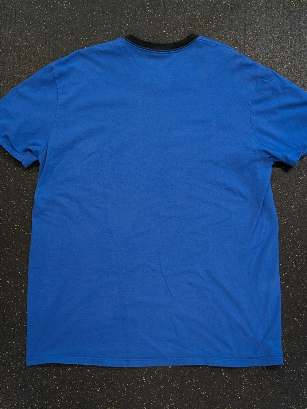 Vintage 90's Polo Sport Ralph Lauren Logo V-Neck T-Shirt Mens Size XL Royal Blue